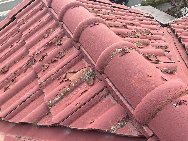 セメント瓦の工事もおまかせください